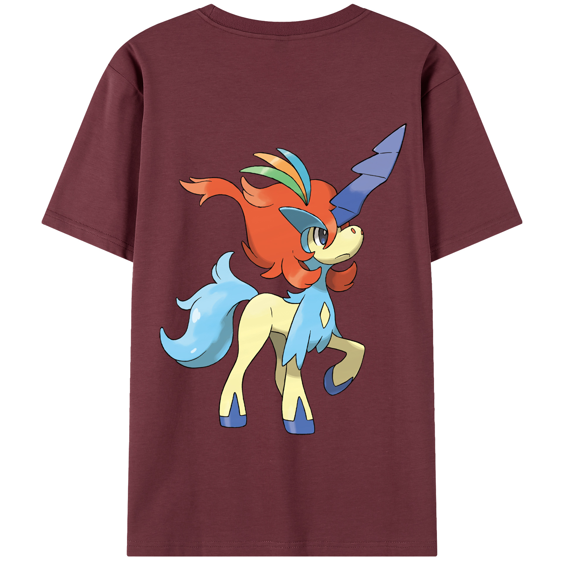 （画像用） ポケットモンスター Pokémon 綿100％半袖Tシャツ（背面プリント）